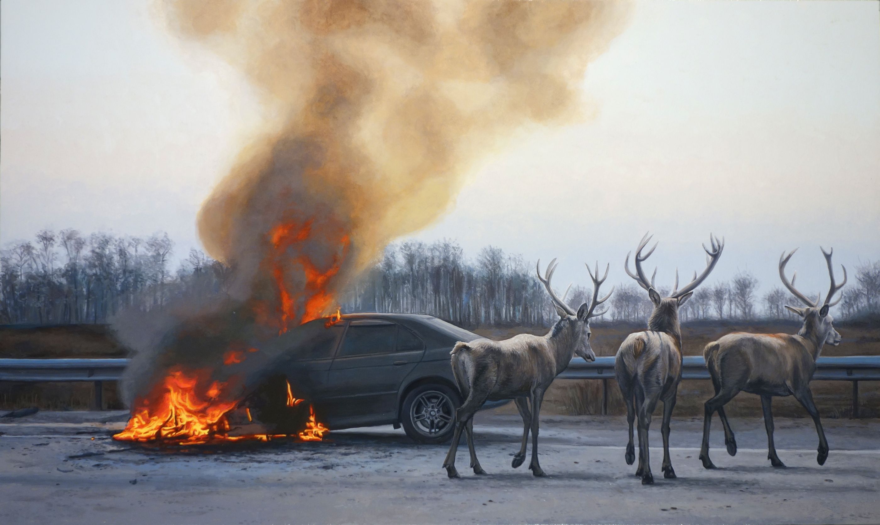 36 l_inciviltà del vivere imbottigliati nel traffico, i crimini di un_esistenza troppo veloce e frenetica.