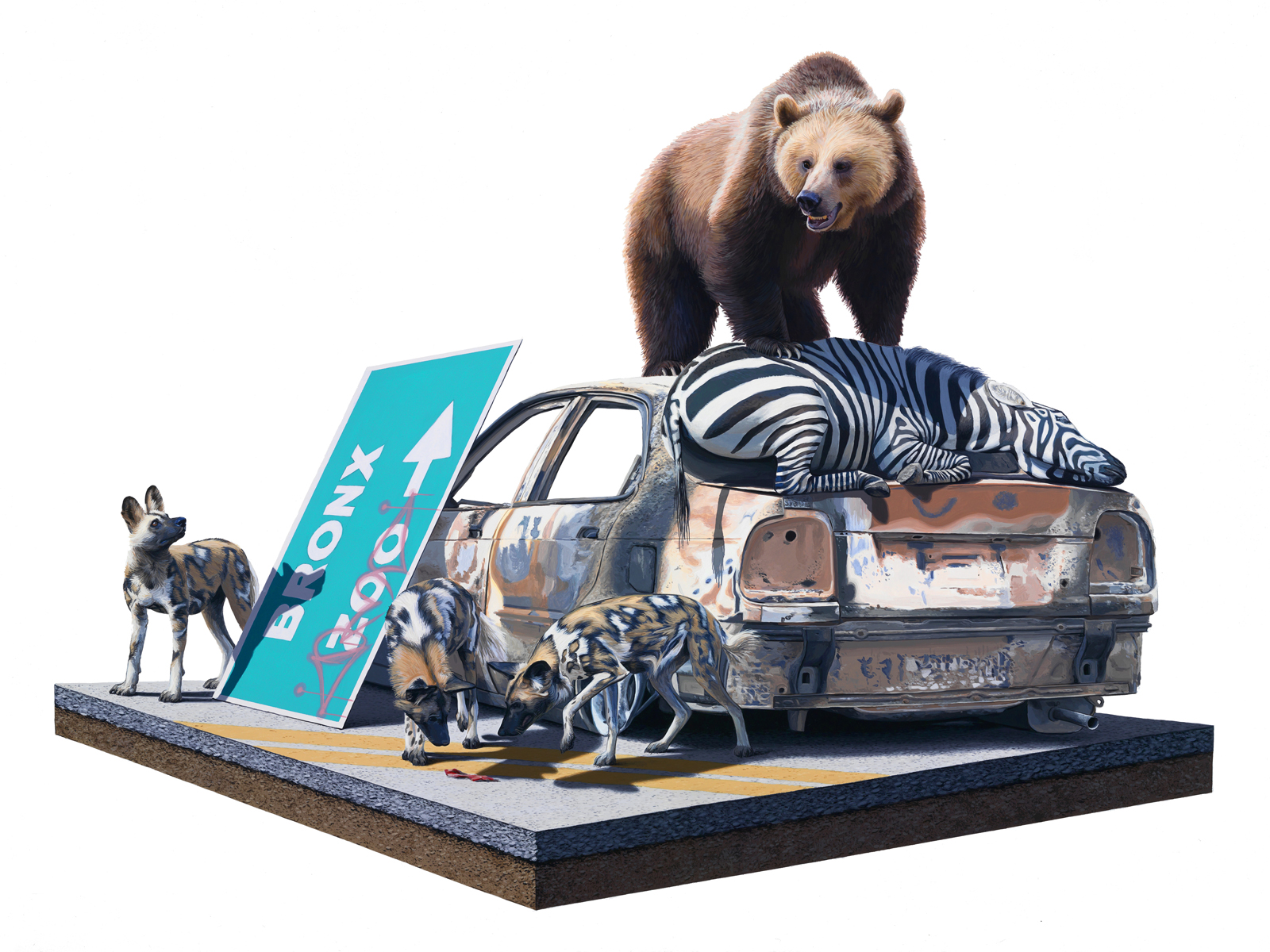 38.2 qualcuno verrà divorato, altri si estingueranno, e altri ancora migreranno, esiliandosi fuori dal piedistallo vivibile